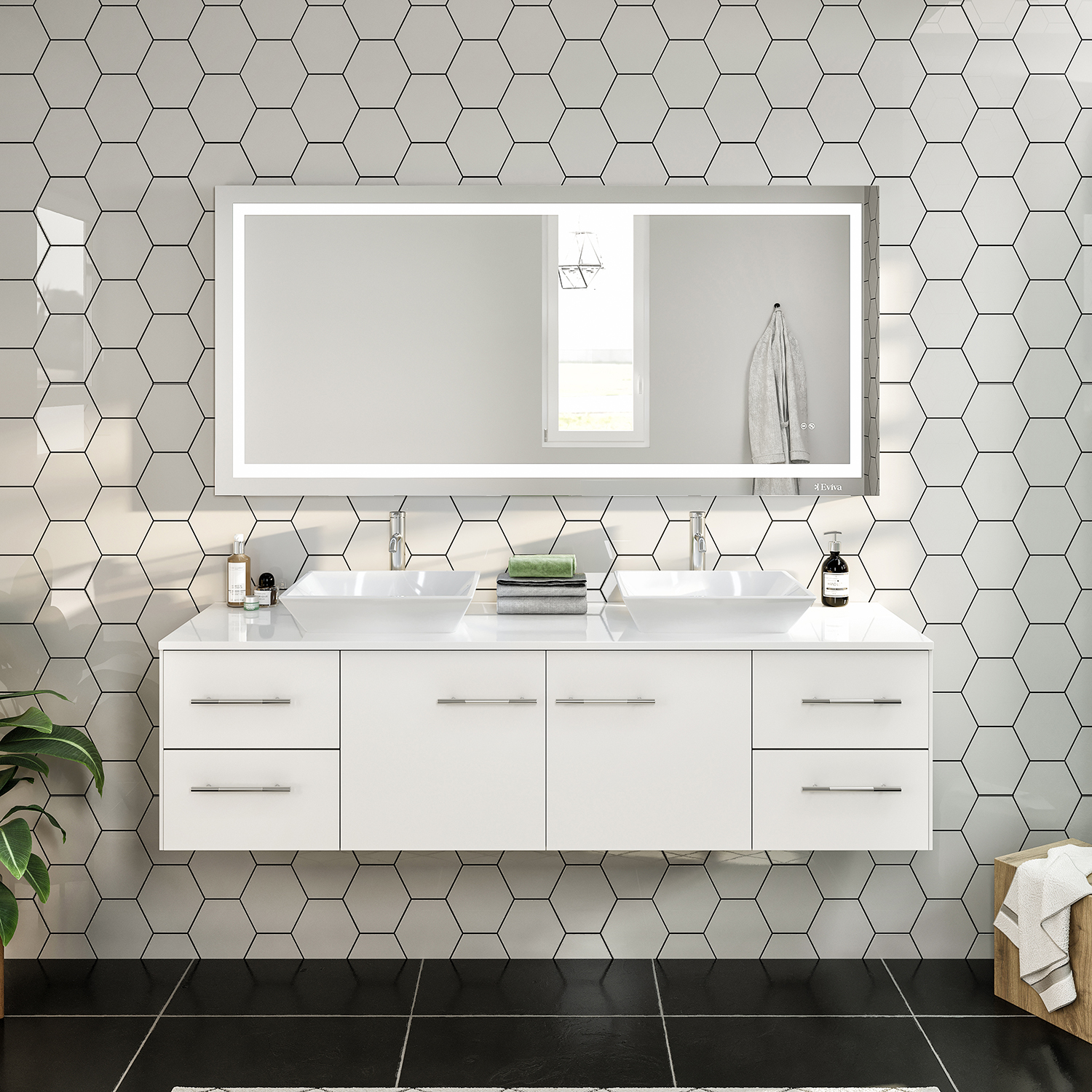 Get all the information you'll need on white bathroom vanities