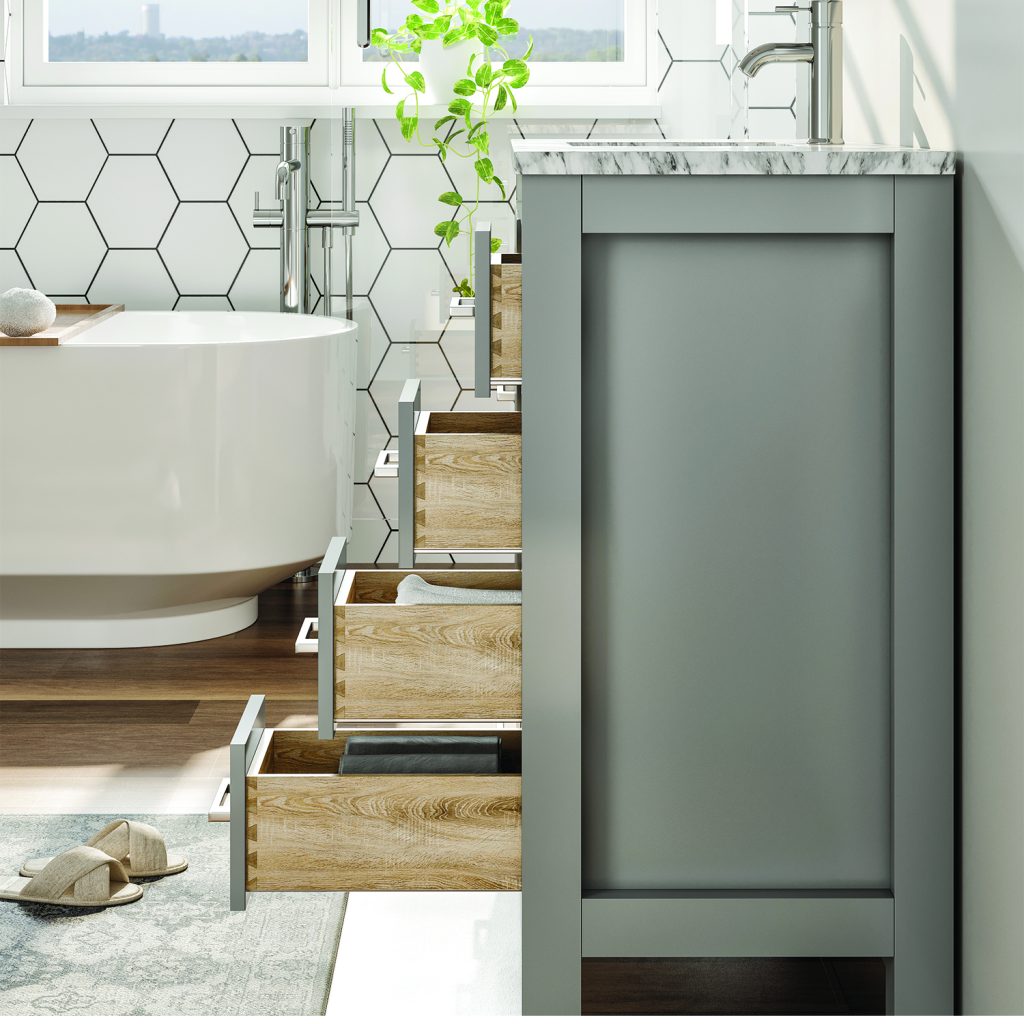 Eviva Hampton 36 x 18 White Transitional Bathroom Vanity with White Carrara Top