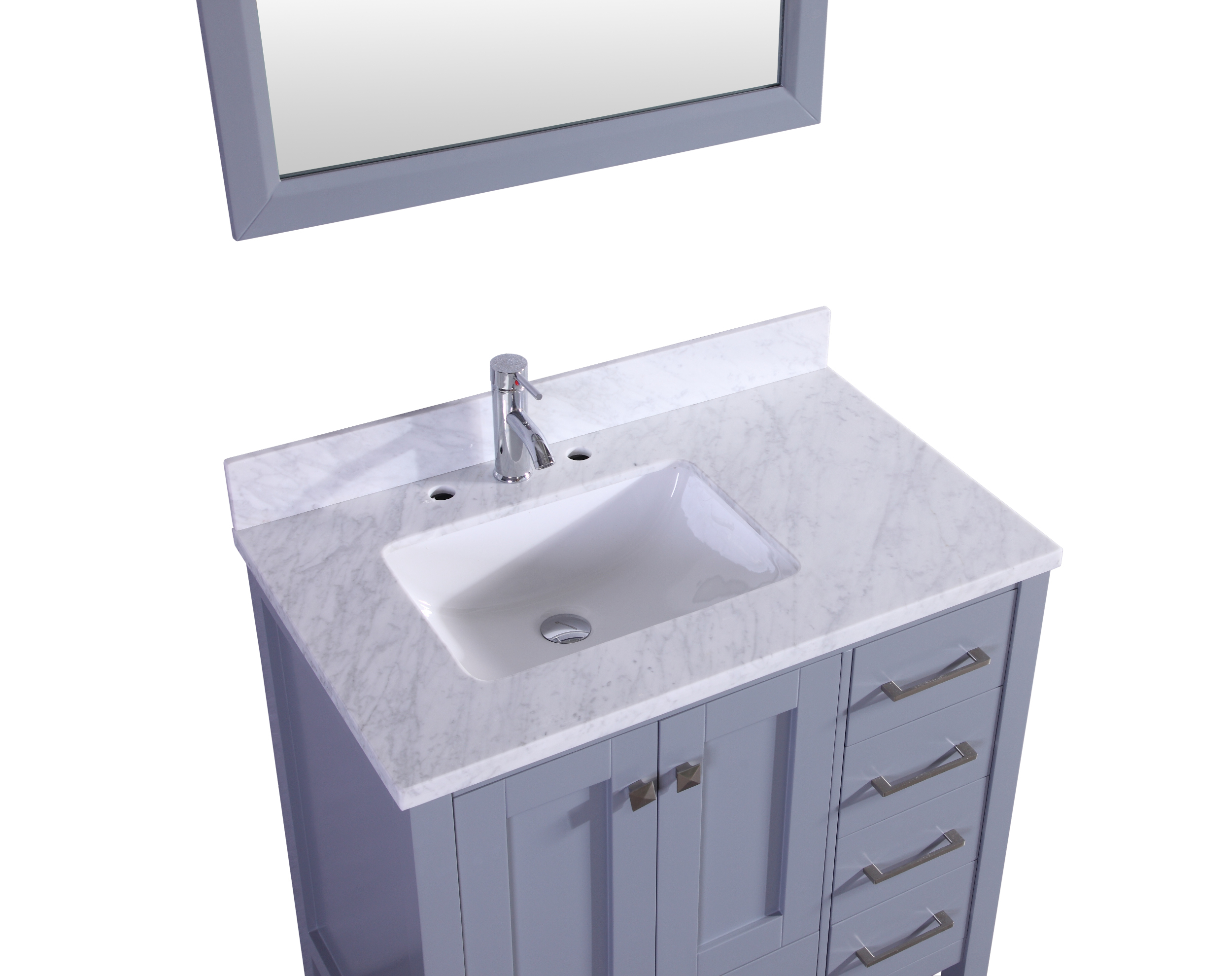 36 Grey Bathroom Vanity