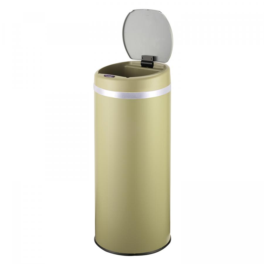 Totti 42L (11 Gallon) Champagne Rectangle Sensor Trash Can (no inner ...